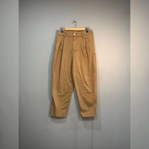 Brown Banana Republic Factory Pleated Chinos Size 10 VGUC